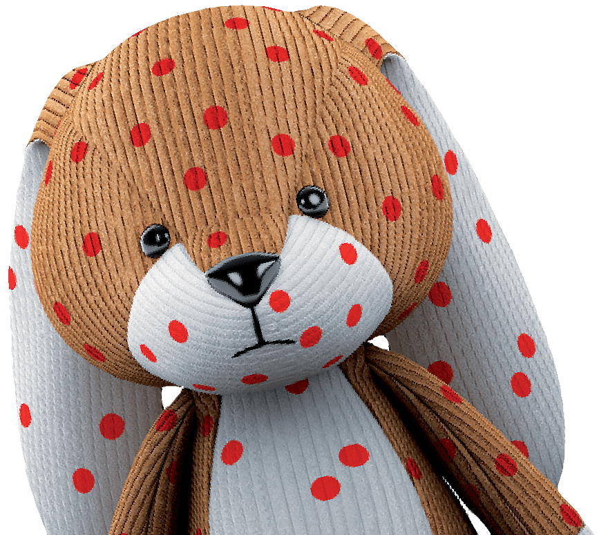 Cuddly Toy with Chickenpox